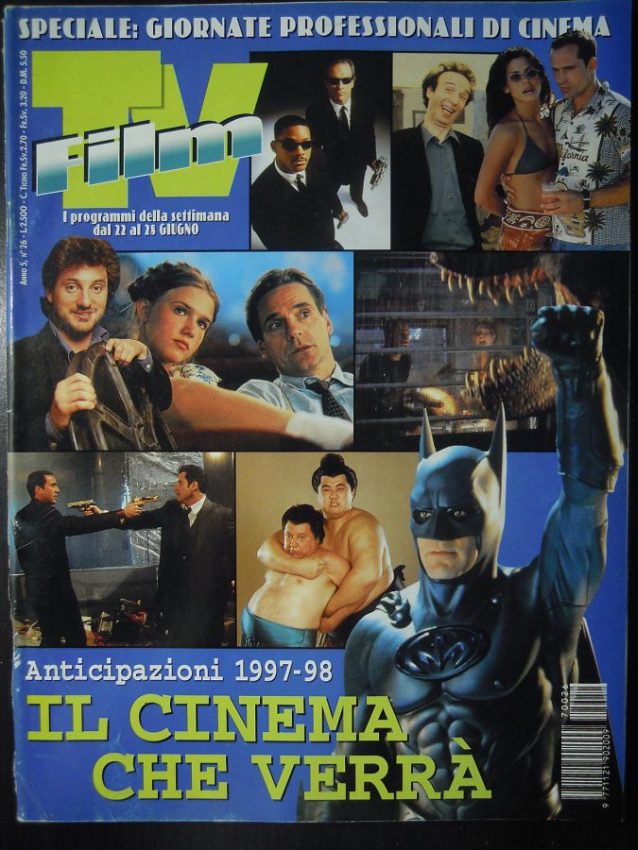 FILM TV magazine side cover Issue 26 22 June 1997