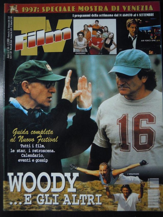FILM TV magazine side cover Issue 36 31 August 1997