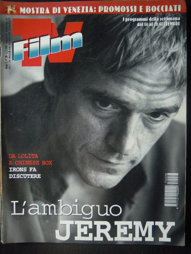 FILM TV magazine side cover Issue 38 14 September 1997