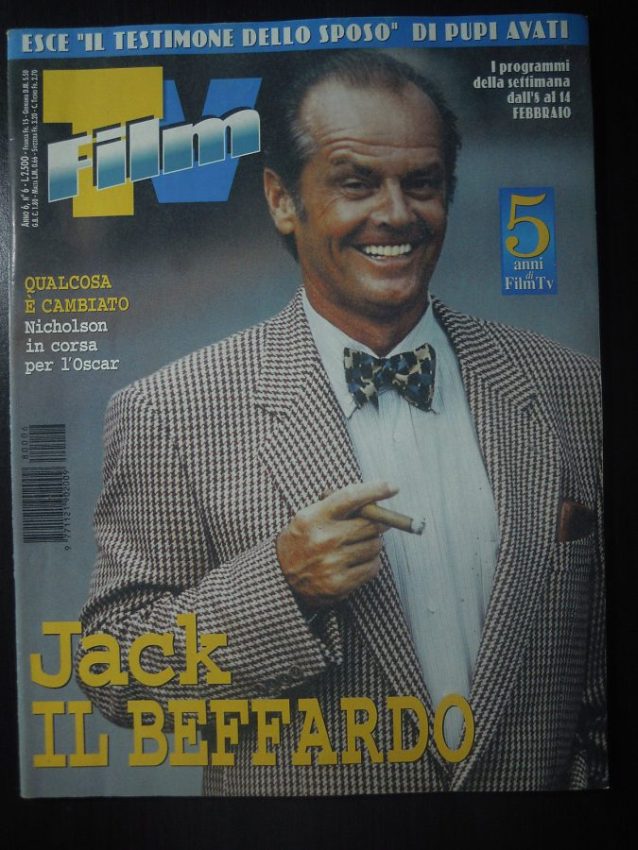FILM TV magazine side cover Issue 6 8 February 1998