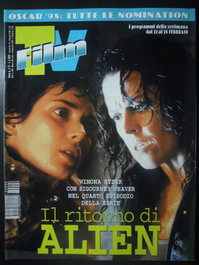 FILM TV magazine side cover Issue 8 22 February 1998