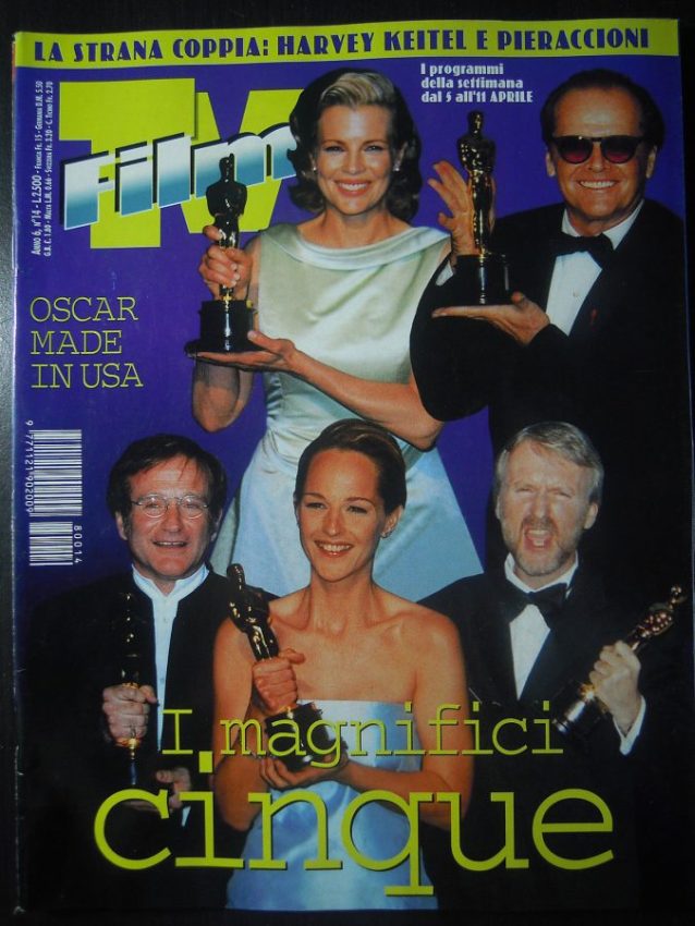 FILM TV magazine side cover Issue 14 5 April 1998