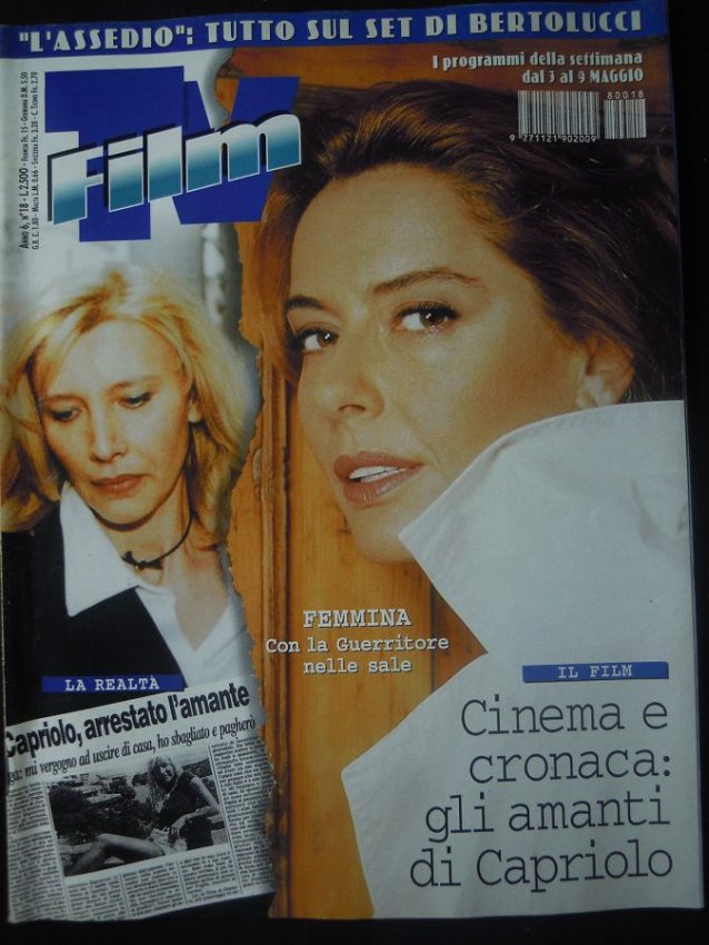 FILM TV magazine side cover Issue 18 3 May 1998