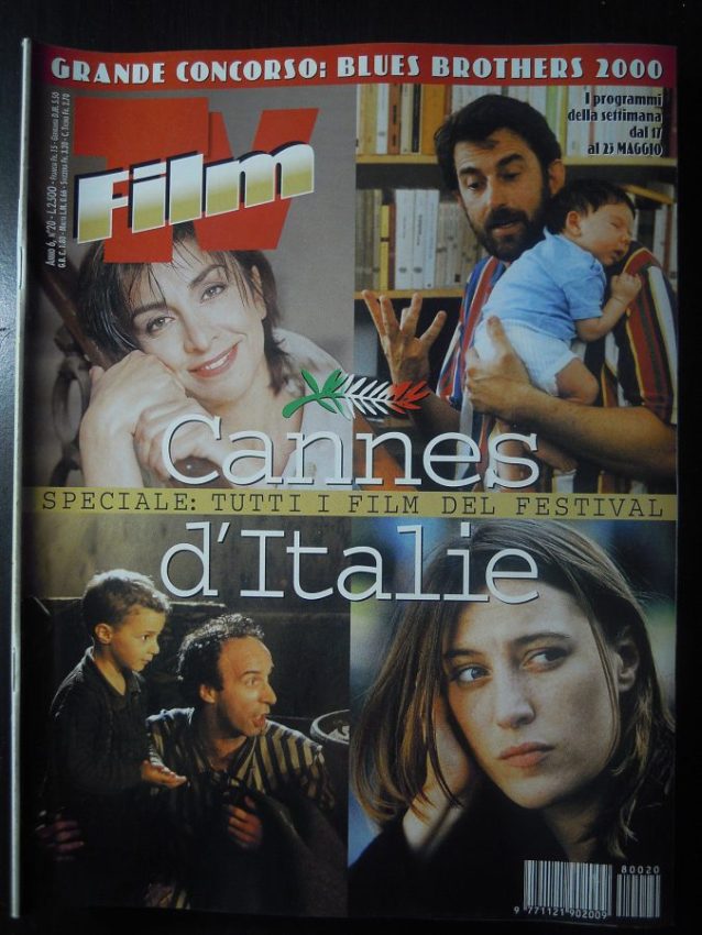 FILM TV magazine side cover Issue 20 17 May 1998