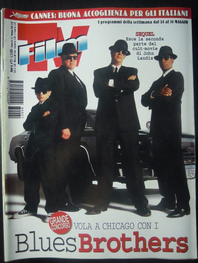 FILM TV magazine side cover Issue 21 24 May 1998