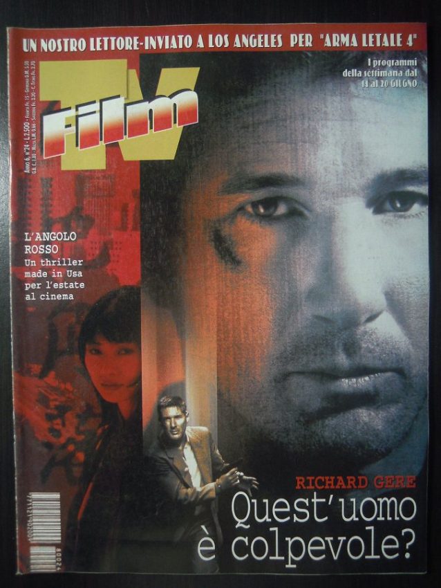 FILM TV magazine side cover Issue 24 14 June 1998