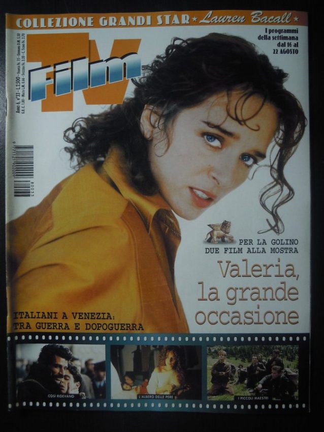FILM TV magazine side cover Issue 33 16 August 1998
