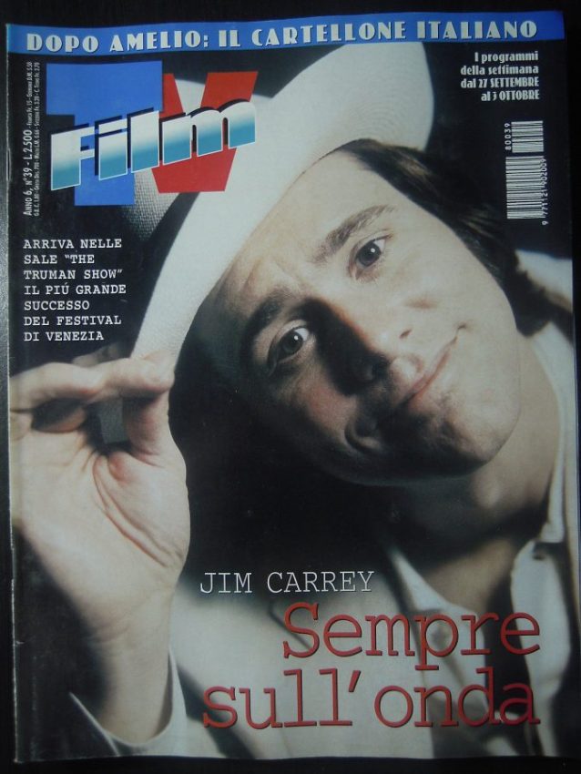 FILM TV magazine side cover Issue 39 27 September 1998