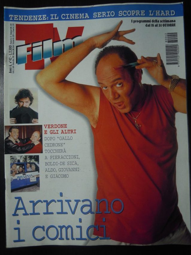 FILM TV magazine side cover Issue 42 18 October 1998