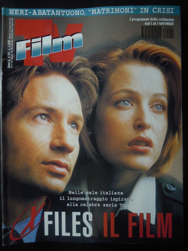 FILM TV magazine side cover Issue 44 1 November 1998