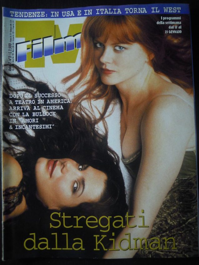 FILM TV magazine side cover Issue 3 17 January 1999