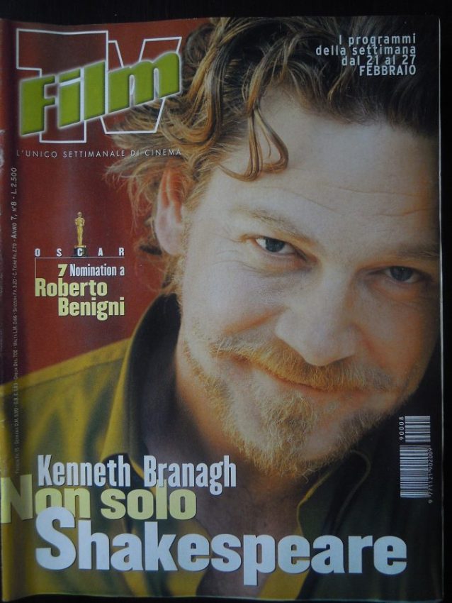 FILM TV magazine side cover Issue 8 21 February 1999