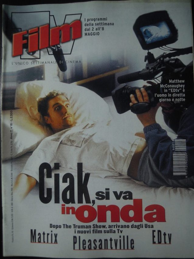 FILM TV magazine side cover Issue 18 2 May 1999