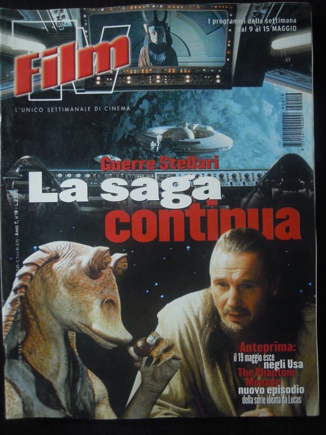 FILM TV magazine side cover Issue 19 9 May 1999