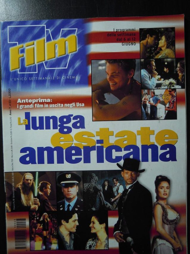 FILM TV magazine side cover Issue 23 6 June 1999