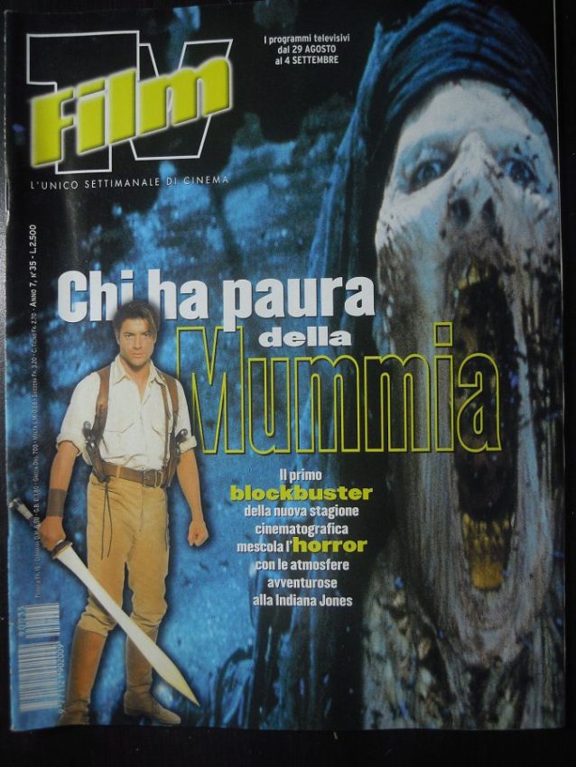 FILM TV magazine side cover Issue 35 29 August 1999