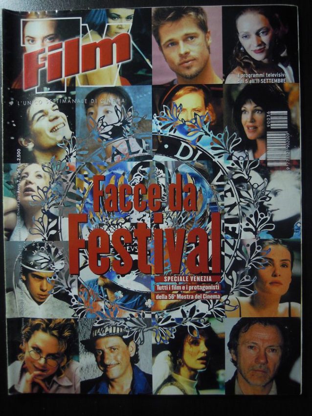 FILM TV magazine side cover Issue 36 5 September 1999