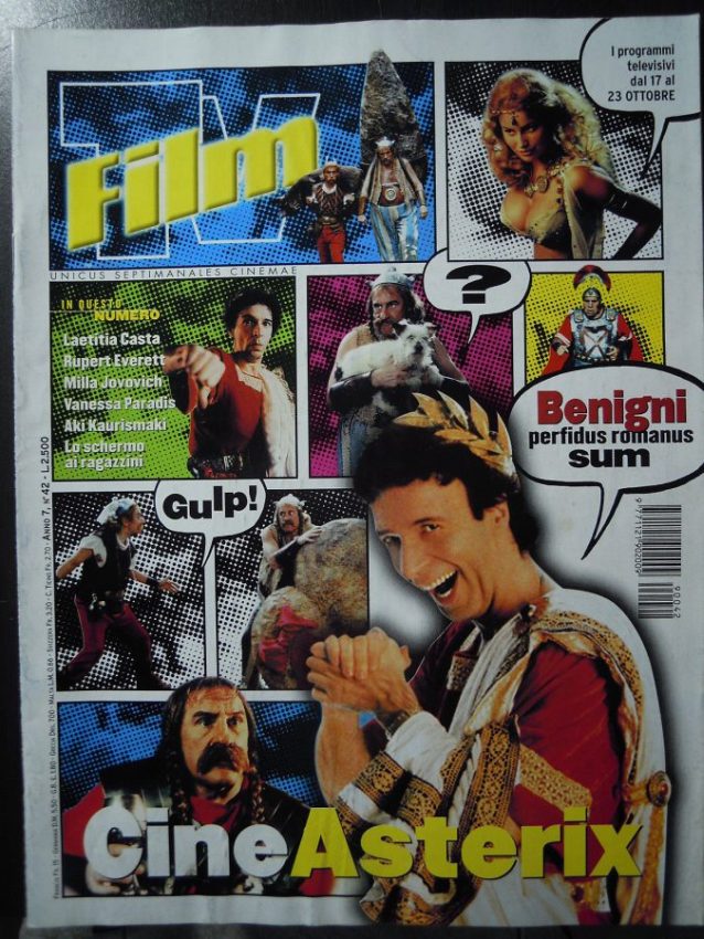 FILM TV magazine side cover Issue 42 17 October 1999