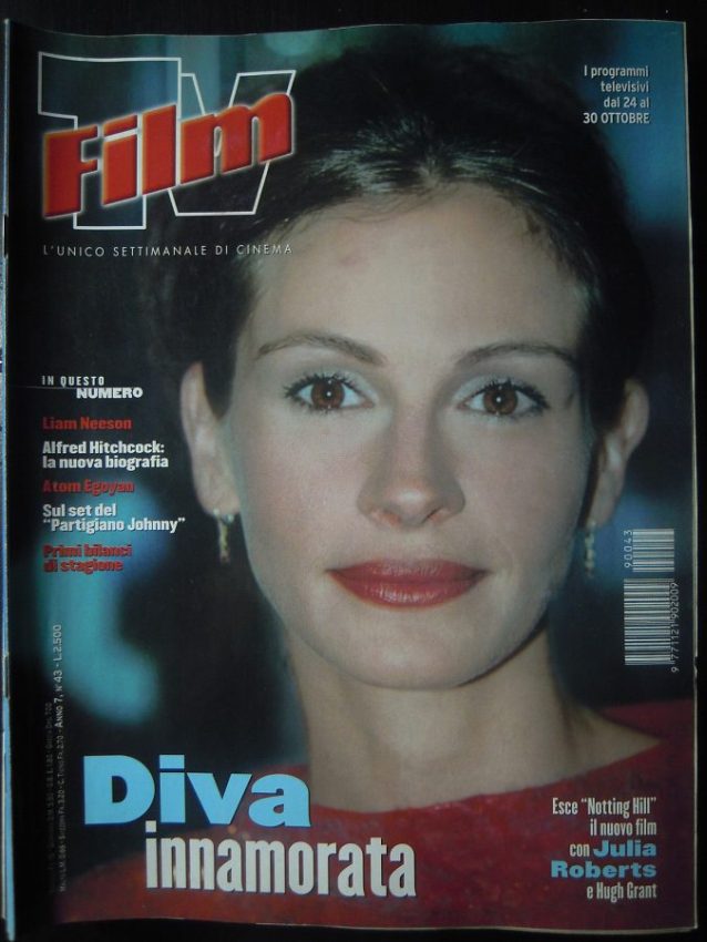 FILM TV magazine side cover Issue 43 24 October 1999