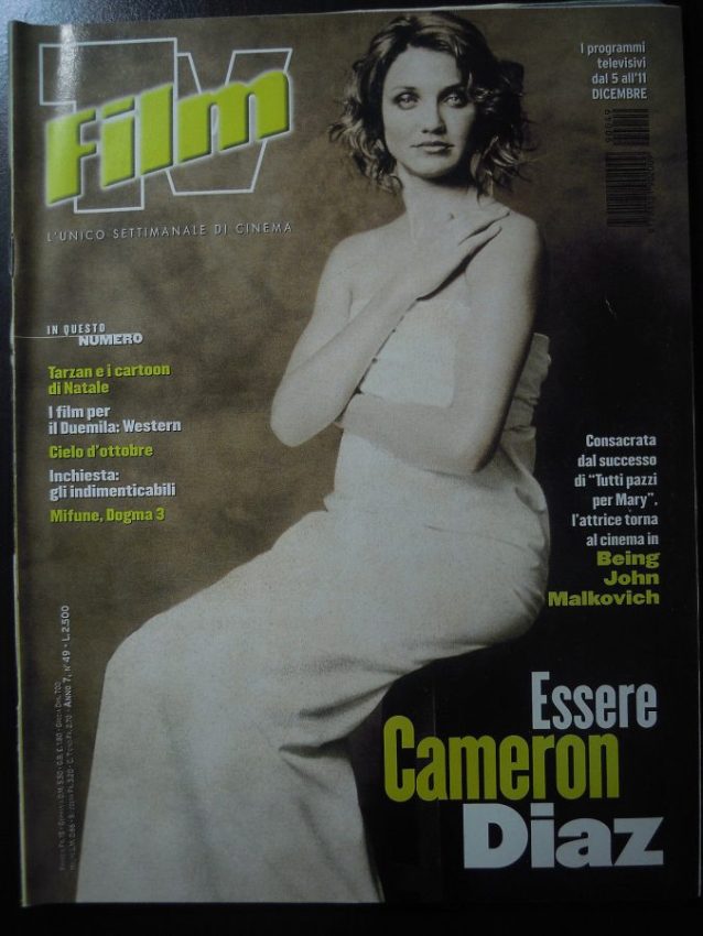 FILM TV magazine side cover Issue 49 5 December 1999