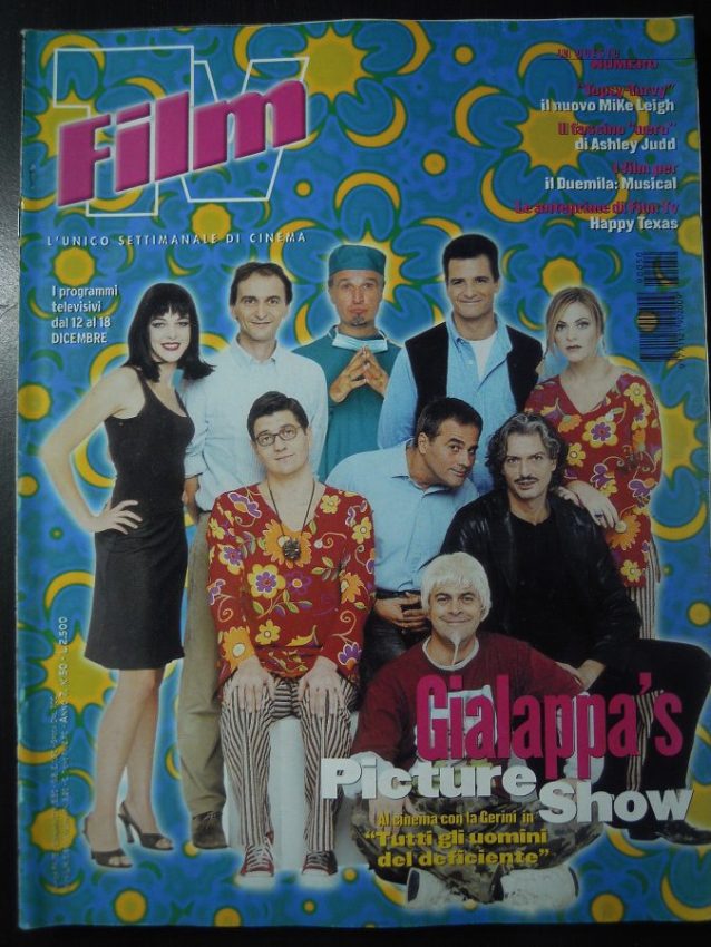FILM TV magazine side cover Issue 50 12 December 1999