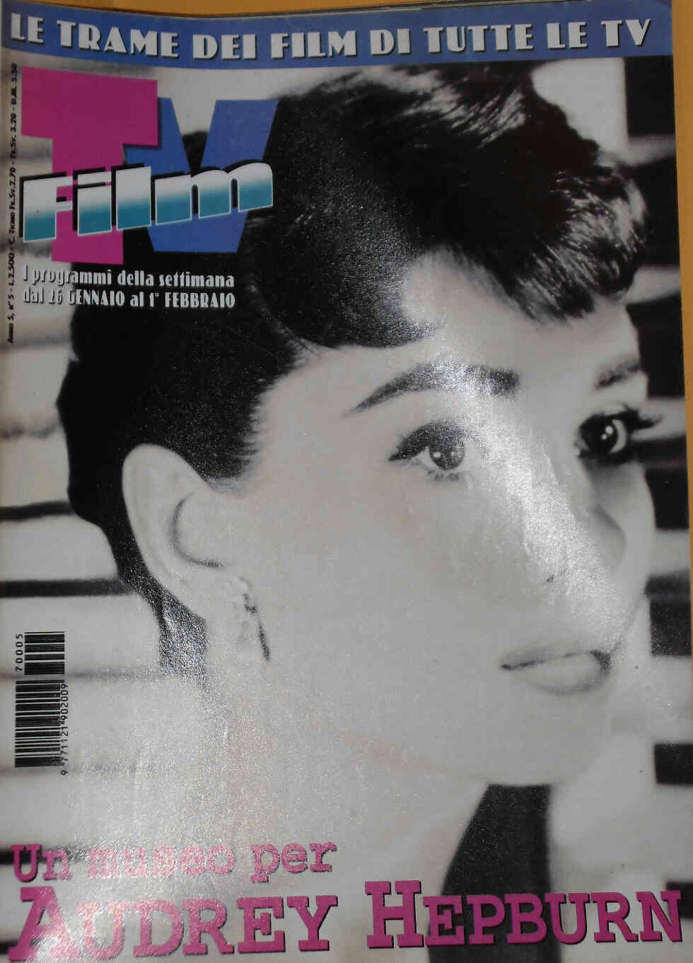 FILM TV magazine side cover Issue 5 26 January 1997
