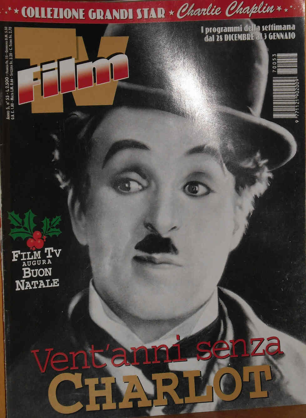 FILM TV magazine side cover Issue 53 28 December 1997