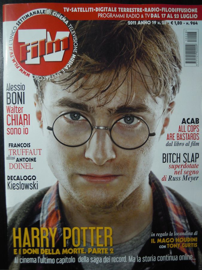 FILM TV magazine side cover Issue 28 17 July 2011