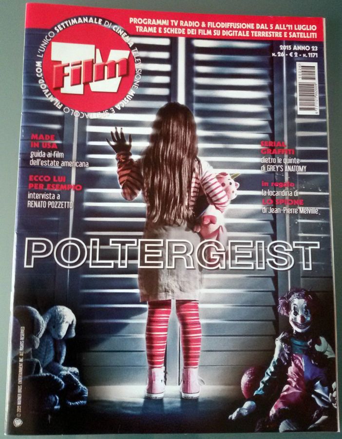 FILM TV magazine side cover Issue 26 5 July 2015