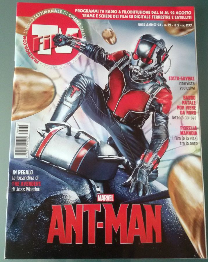 FILM TV magazine side cover Issue 32 16 August 2015