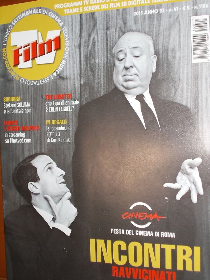 FILM TV magazine side cover Issue 41 18 October 2015