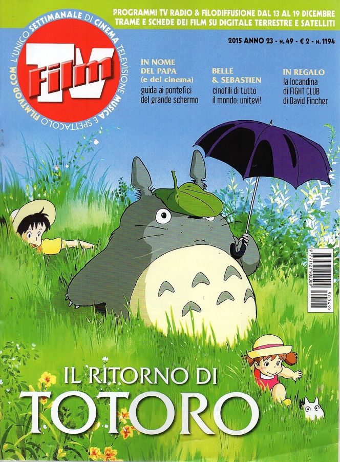 FILM TV magazine side cover Issue 49 13 December 2015