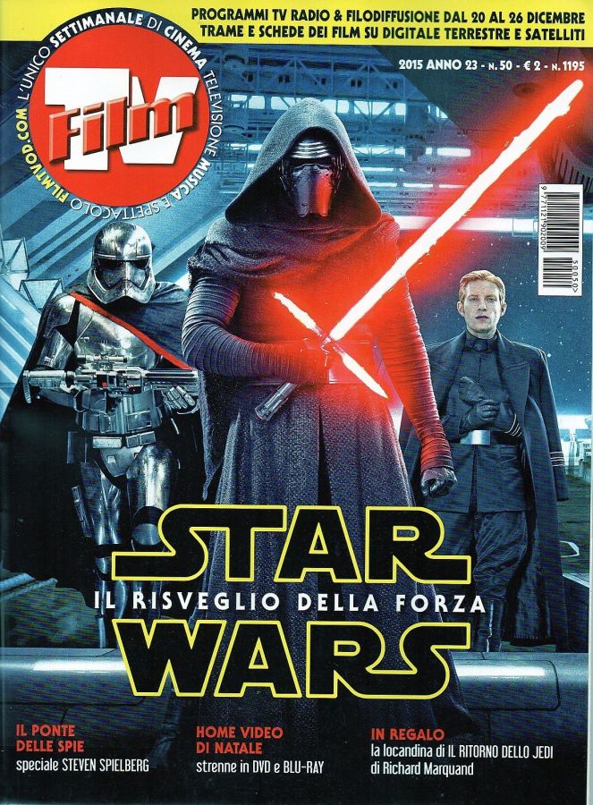 FILM TV magazine side cover Issue 50 20 December 2015