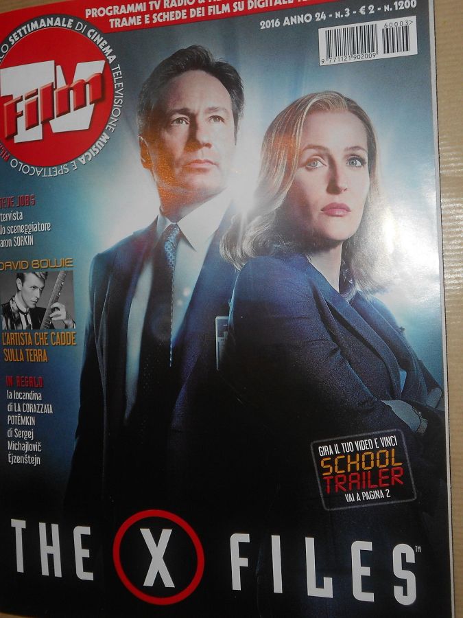 FILM TV magazine side cover Issue 3 24 January 2016