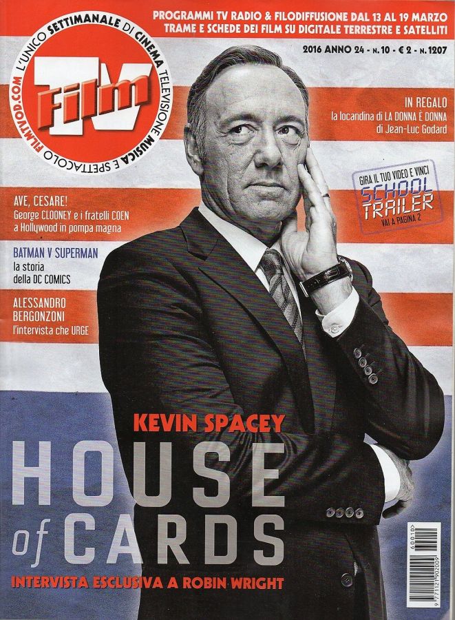 FILM TV magazine side cover Issue 10 13 March 2016
