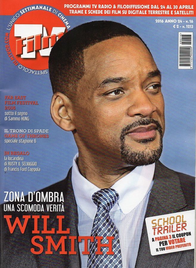 FILM TV magazine side cover Issue 16 24 April 2016