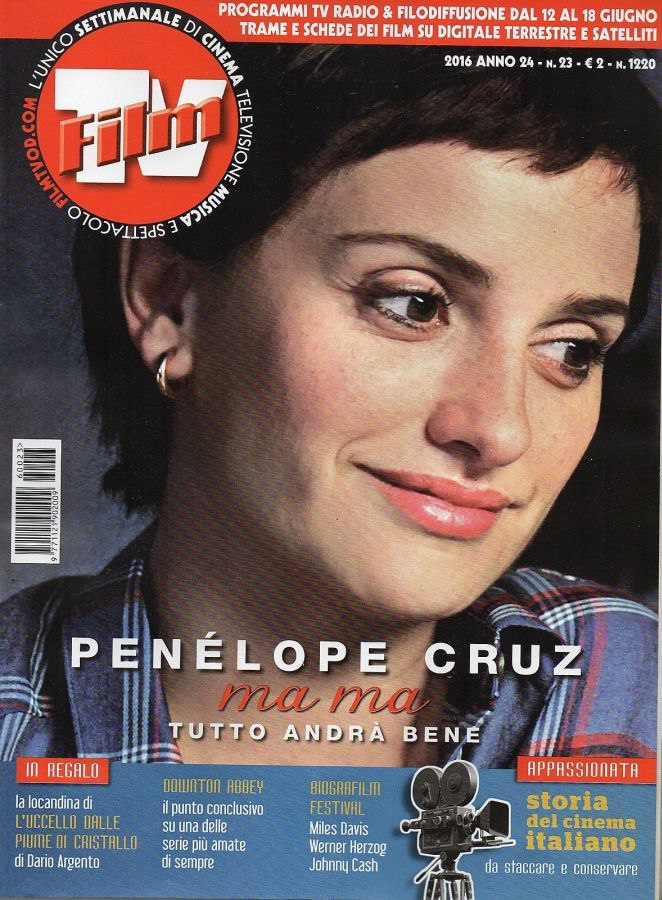 FILM TV magazine side cover Issue 23 12 June 2016