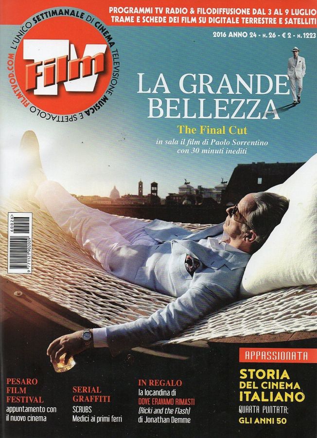 FILM TV magazine side cover Issue 26 3 July 2016