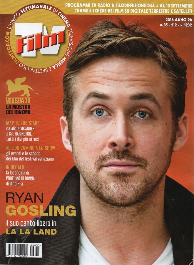 FILM TV magazine side cover Issue 35 4 September 2016