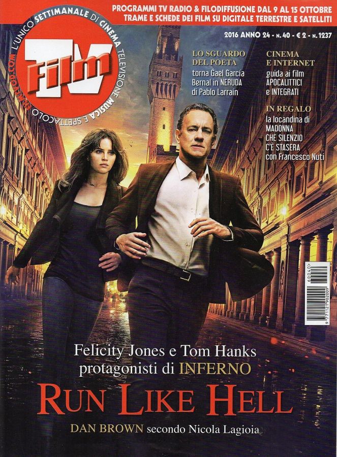 FILM TV magazine side cover Issue 40 9 October 2016