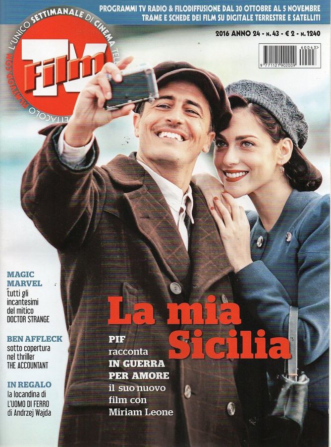 FILM TV magazine side cover Issue 43 30 October 2016