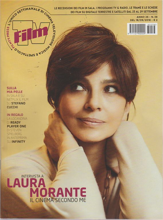FILM TV magazine side cover Issue 38 18 September 2018