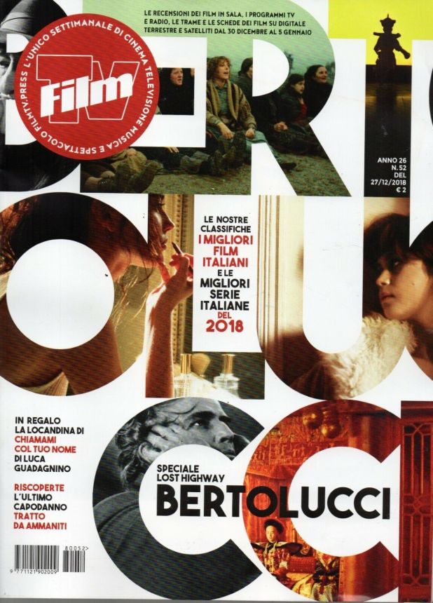 FILM TV magazine side cover Issue 52 27 December 2018
