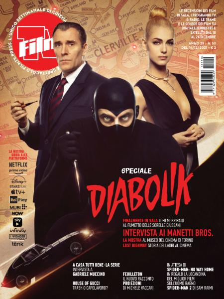 FILM TV magazine side cover Issue 50 14 December 2021