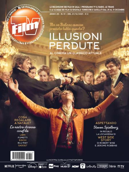 FILM TV magazine side cover Issue 51 21 December 2021