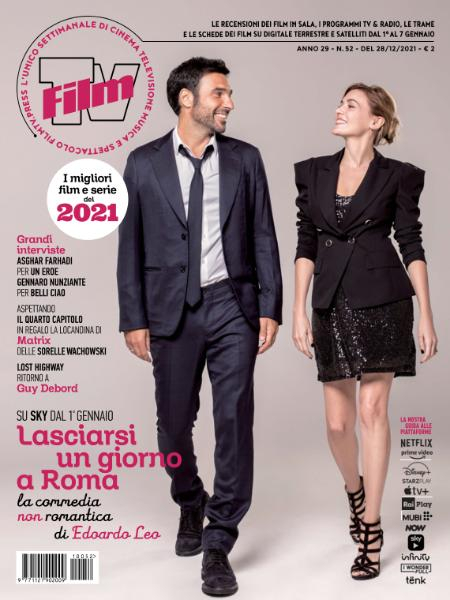 FILM TV magazine side cover Issue 52 28 December 2021