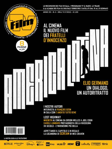 FILM TV magazine side cover Issue 2 11 January 2022