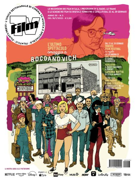 FILM TV magazine side cover Issue 3 18 January 2022