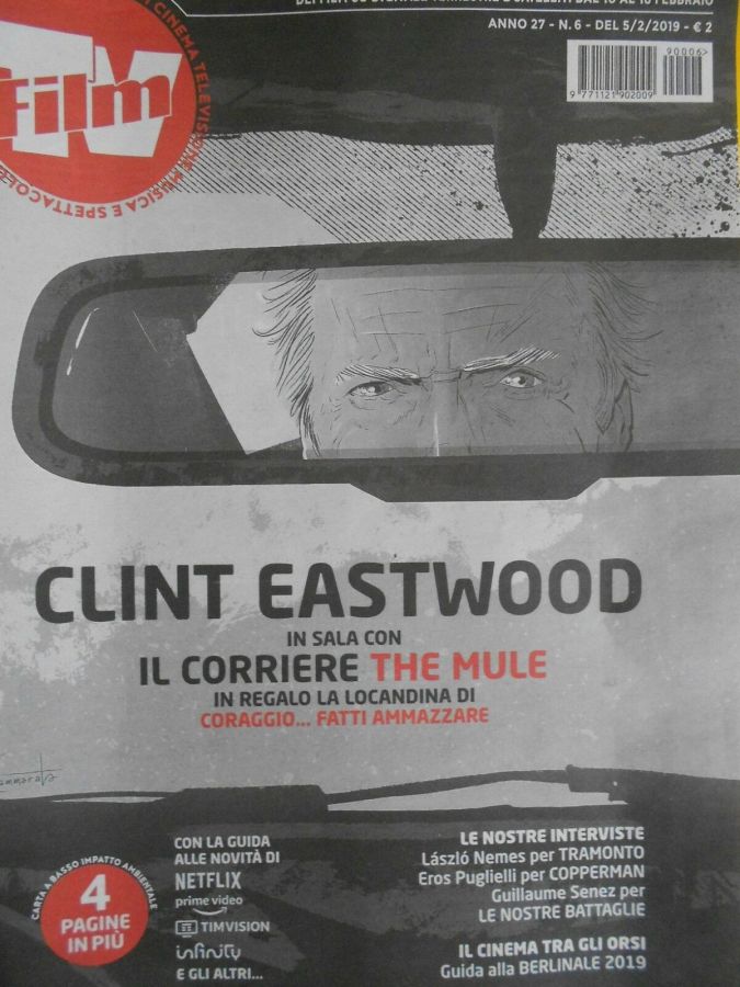 FILM TV magazine side cover Issue 6 5 February 2019