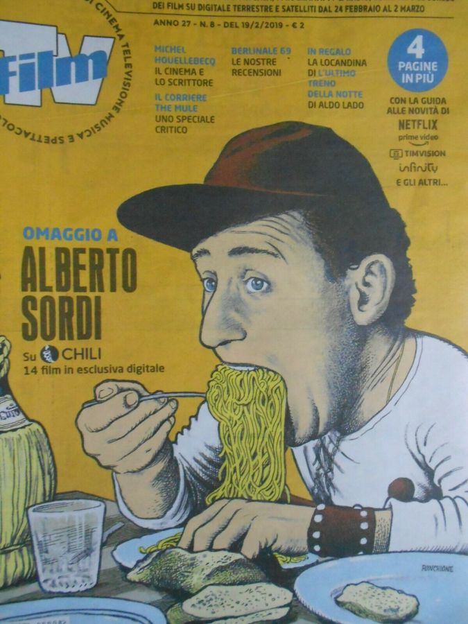 FILM TV magazine side cover Issue 8 19 February 2019